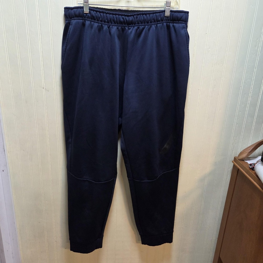 Nike Dri-FIT Pants Mens XL Blue Athletic Jogger Tapered Elastic Waist